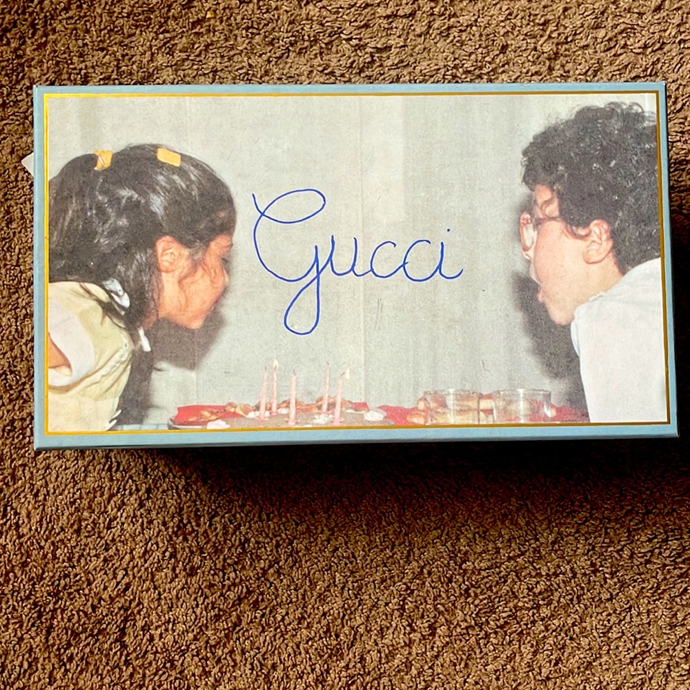 EMPTY GUCCI SHOE BOX